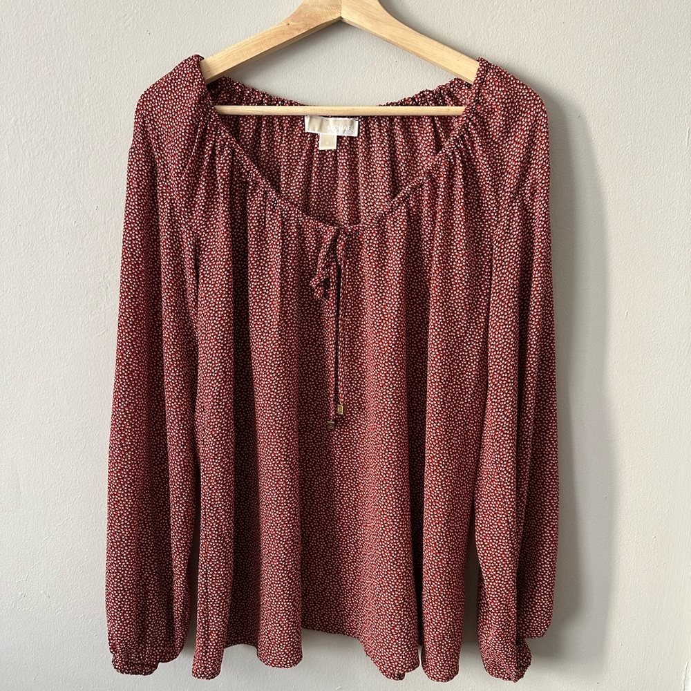 Michael Kors Red Blouse